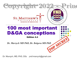 100 most important d&ga conceptions edition 4.4 (1st Edition)