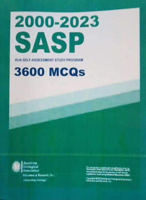 200-2023 sasp aua self assessment study program 3600 mcqs (2023rd Edition)